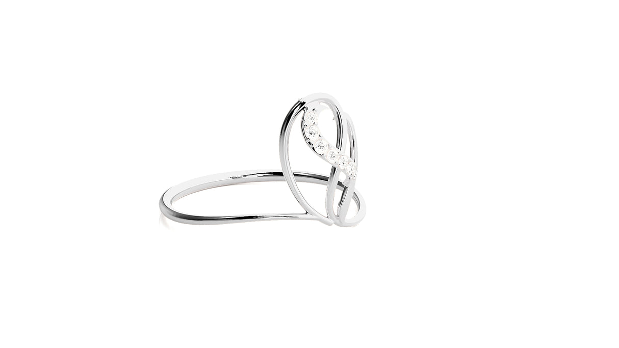 Enchanted Bloom Diamond Ring 0.12 ct