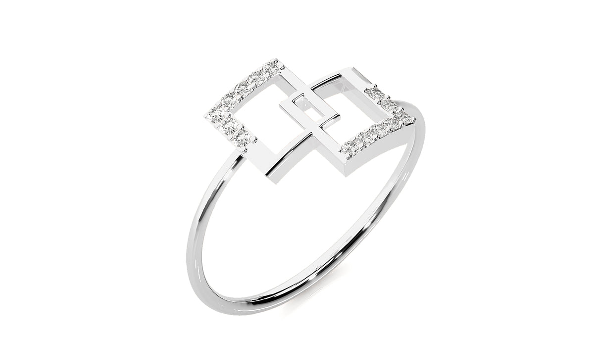 Whispering Diamond Ring 0.10 ct