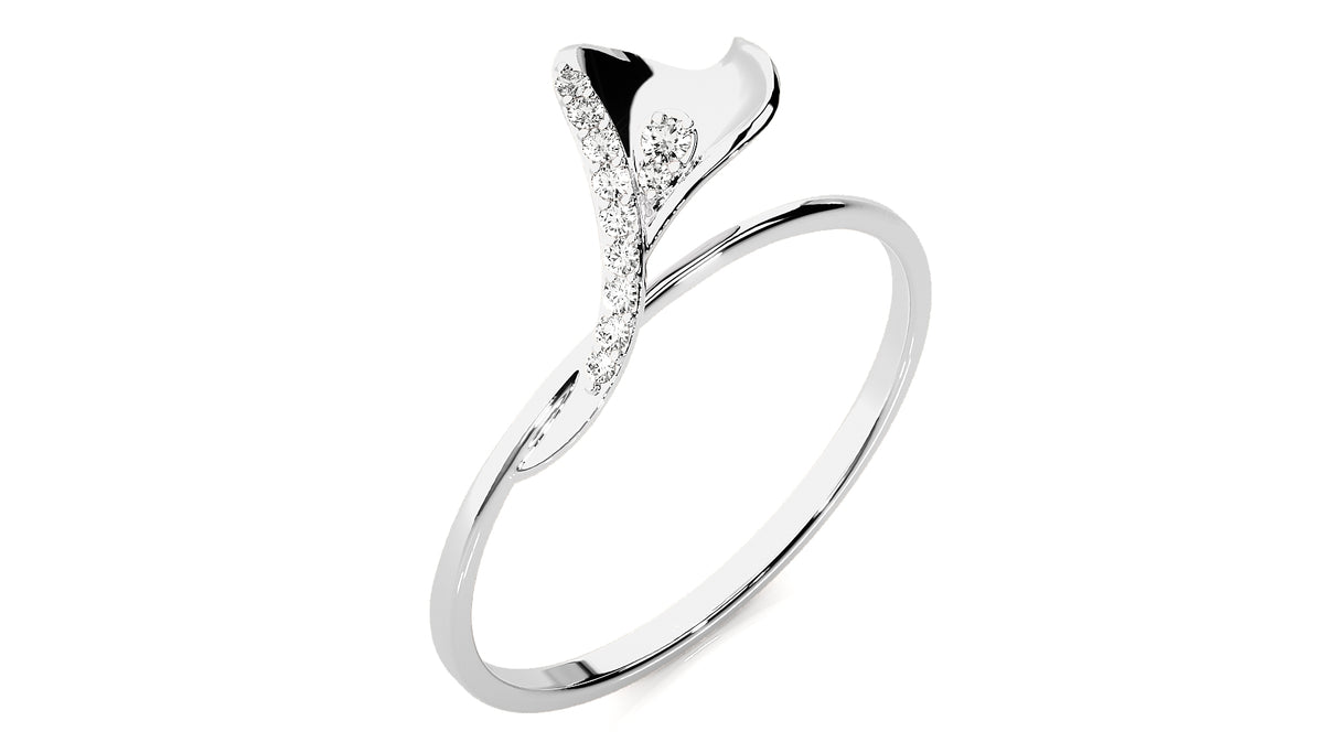 Eternal Blossom Diamond Ring 0.09 ct