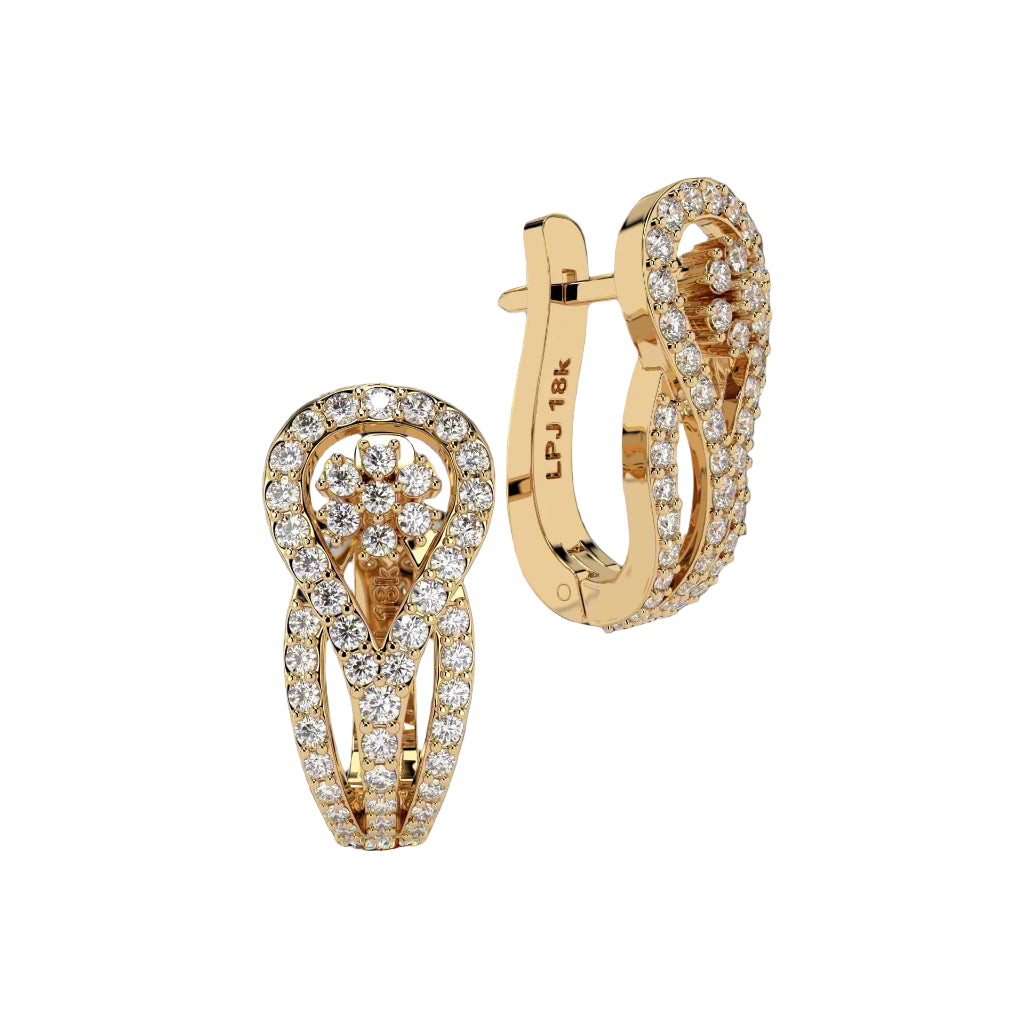 Earrings 0.6 ct