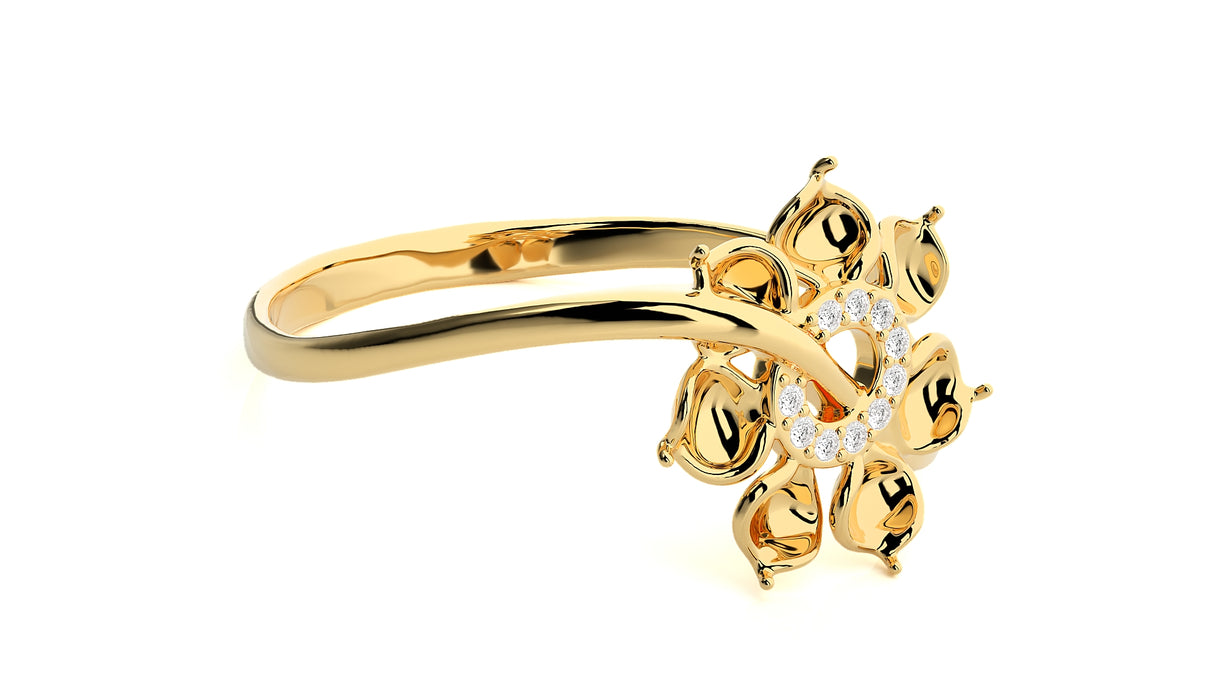 Blossom Grace Diamond Ring 0.11 ct