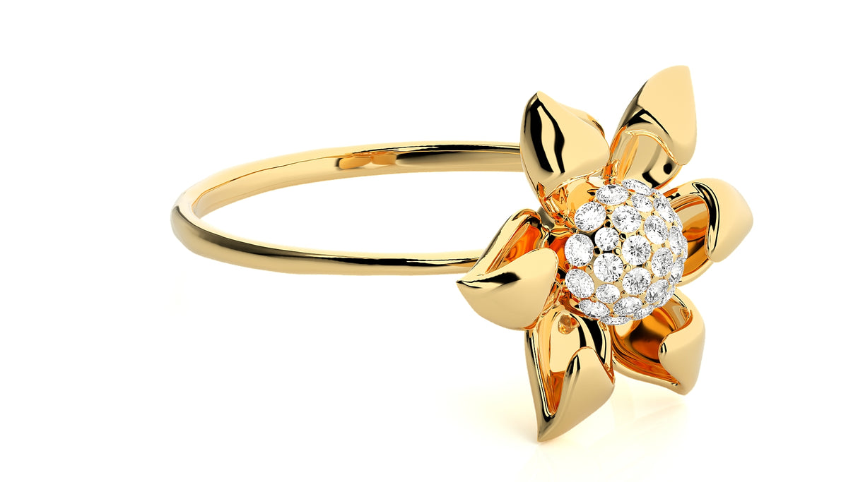 Bloom Diamond Ring 0.12 ct