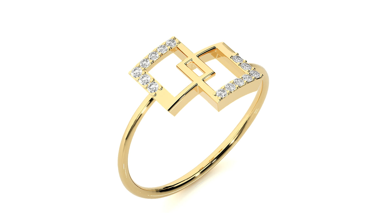 Whispering Diamond Ring 0.10 ct