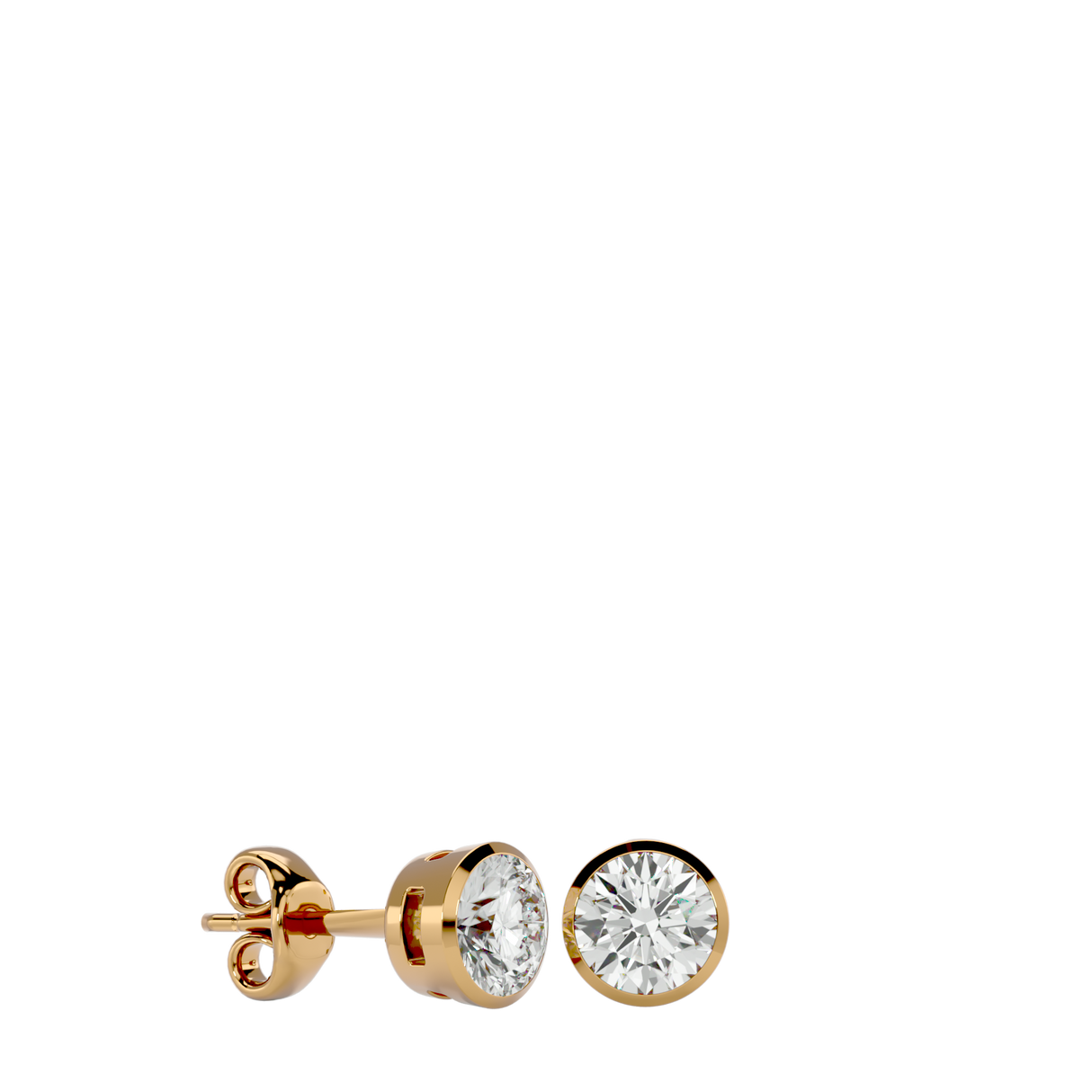 Earrings 1 ct