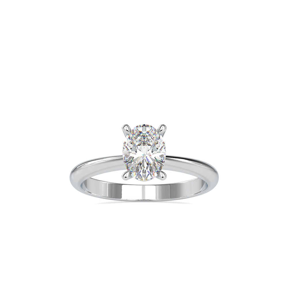 1 ct Oval  Diamond Ring