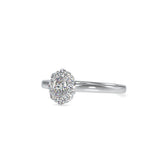 0.3 ct Oval Diamond Ring