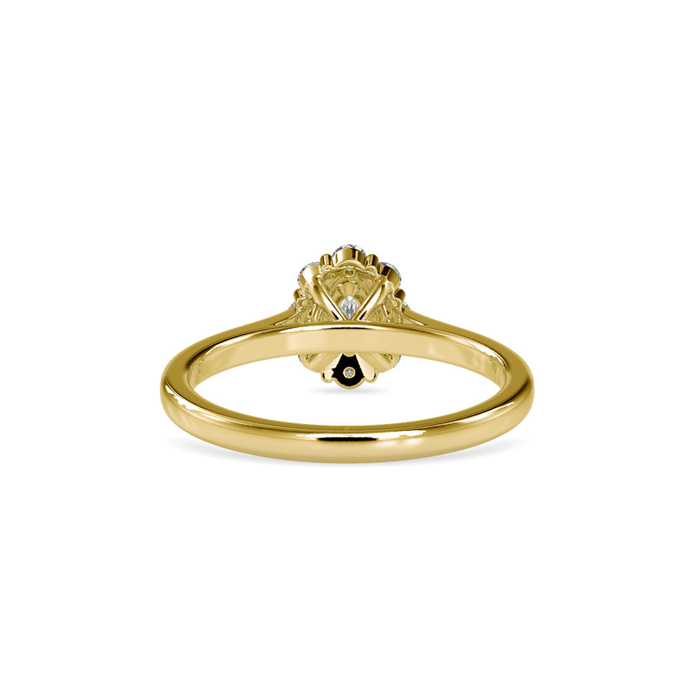 0.3 ct Oval Diamond Ring