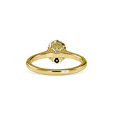 0.3 ct Oval Diamond Ring