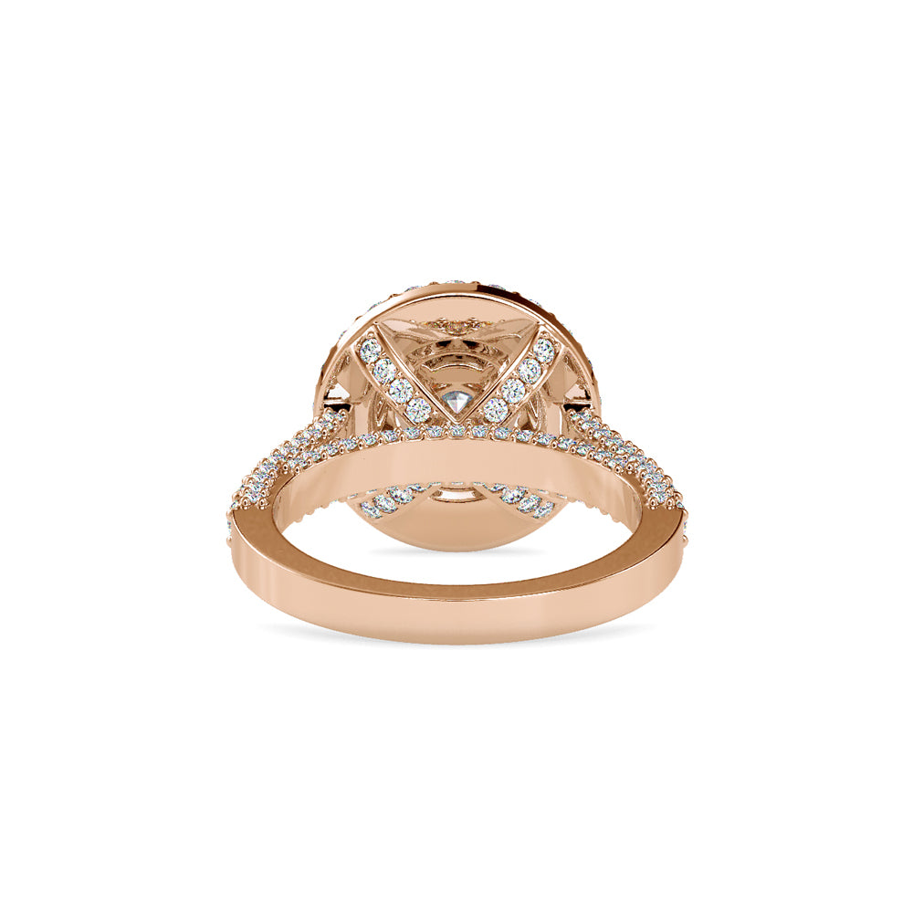 0.8 ct center Diamond Ring