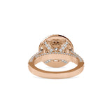 0.8 ct center Diamond Ring