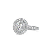 0.8 ct center Diamond Ring
