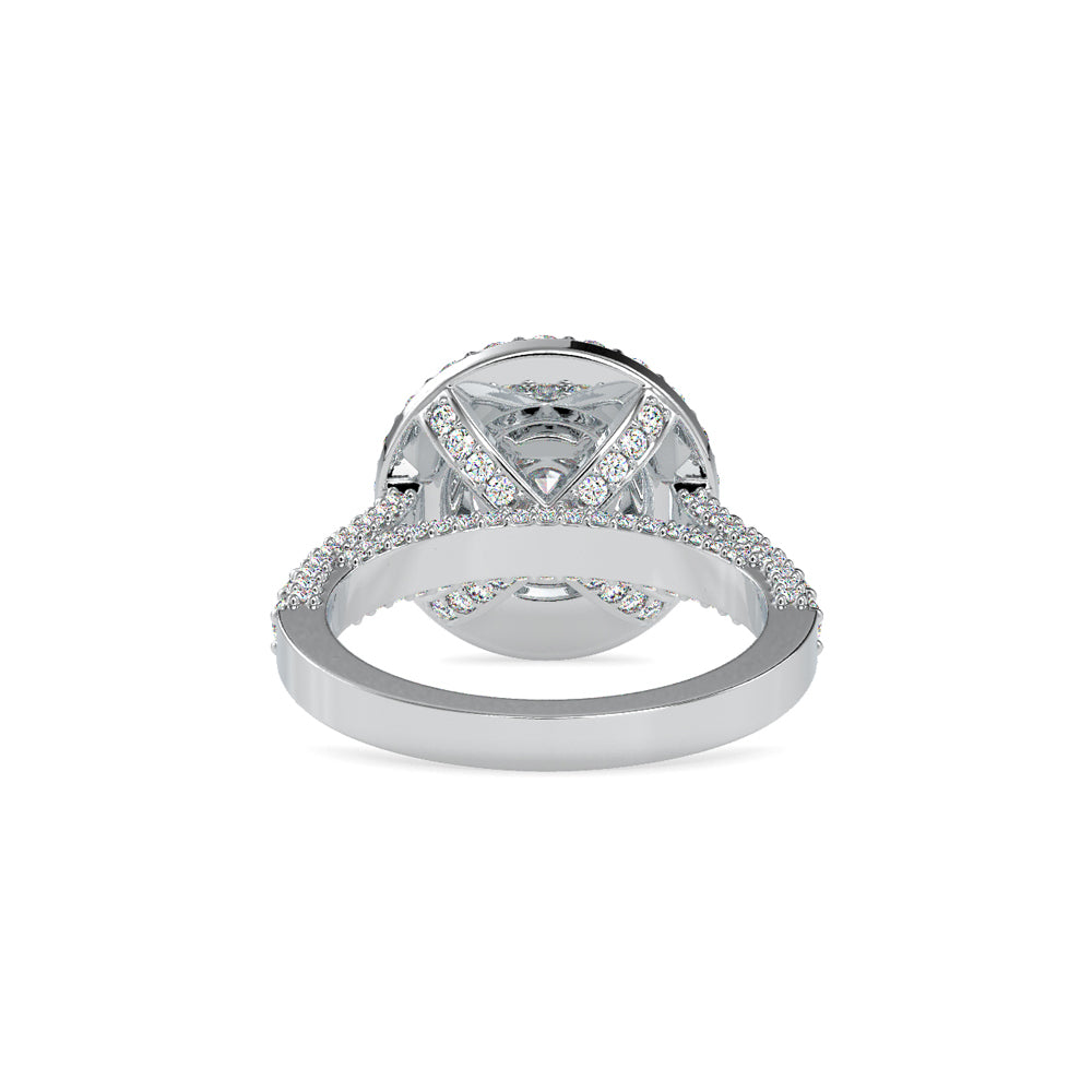 0.8 ct center Diamond Ring