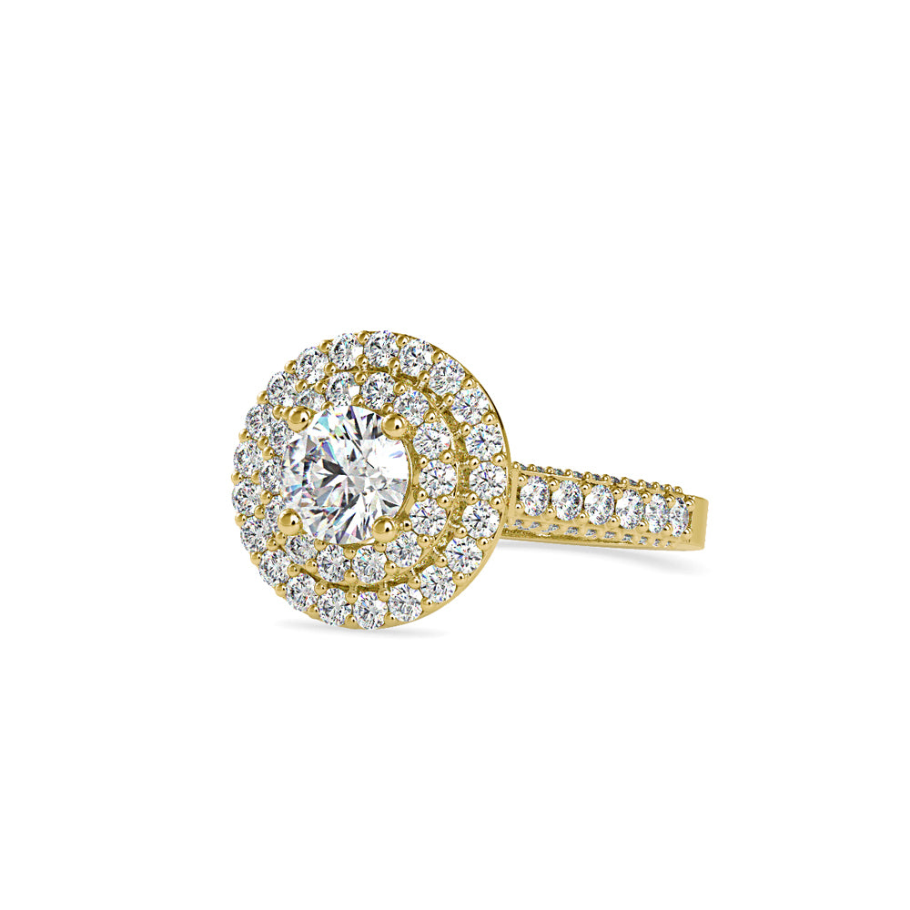 0.8 ct center Diamond Ring