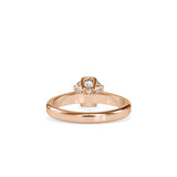 1 ct Flower 4 Prong Diamond Ring
