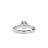 1 ct Flower 4 Prong Diamond Ring