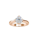1 ct 4 Prong Diamond Ring