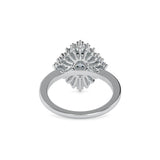 0.5 ct Rhombus Diamond Ring