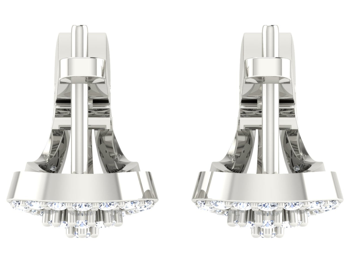 Earrings 0.6 ct