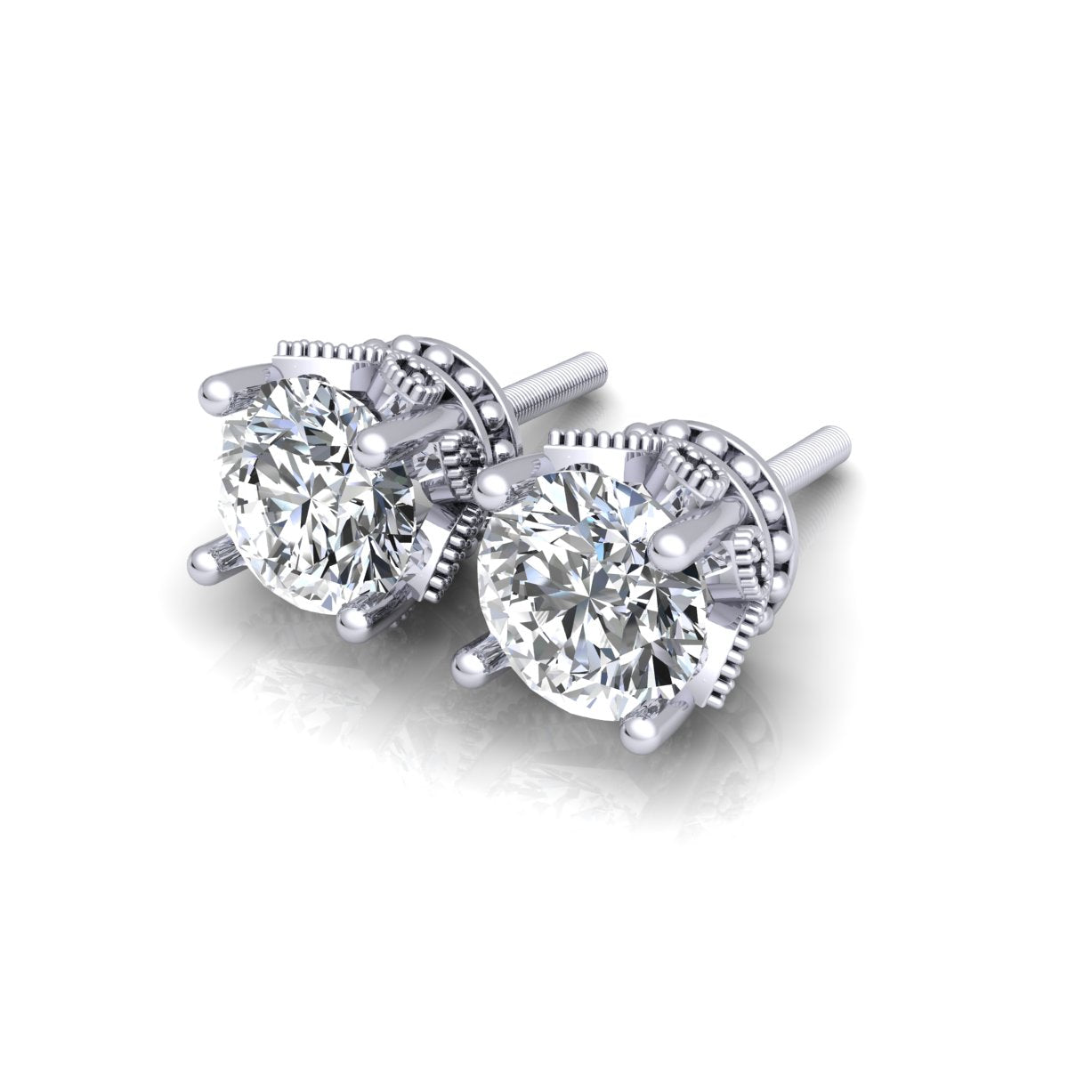 Earrings 1.56 ct