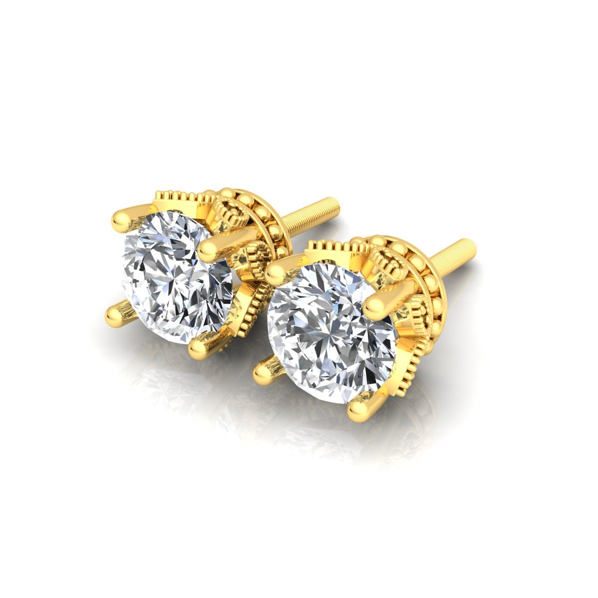 Earrings 1.56 ct