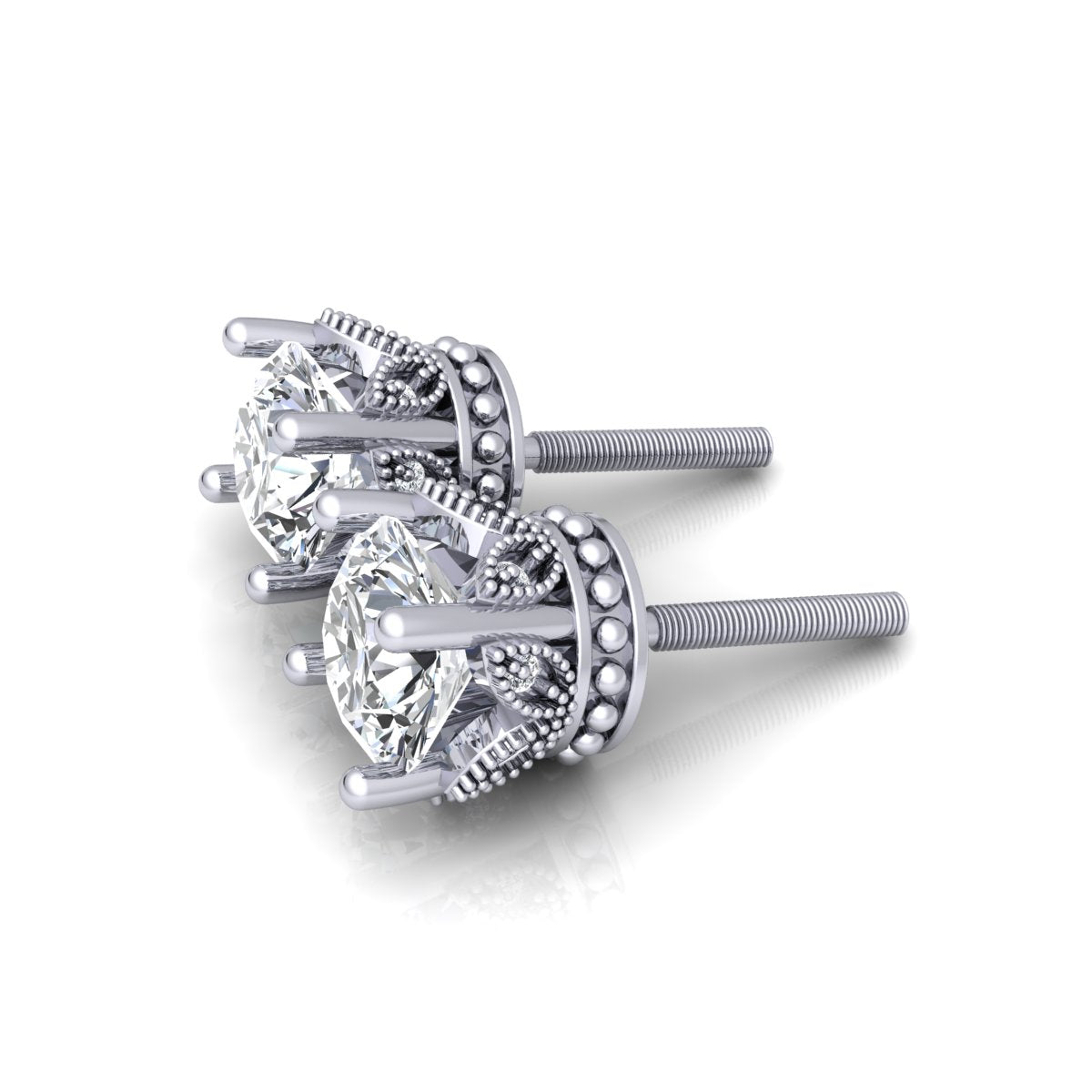 Earrings 1.56 ct