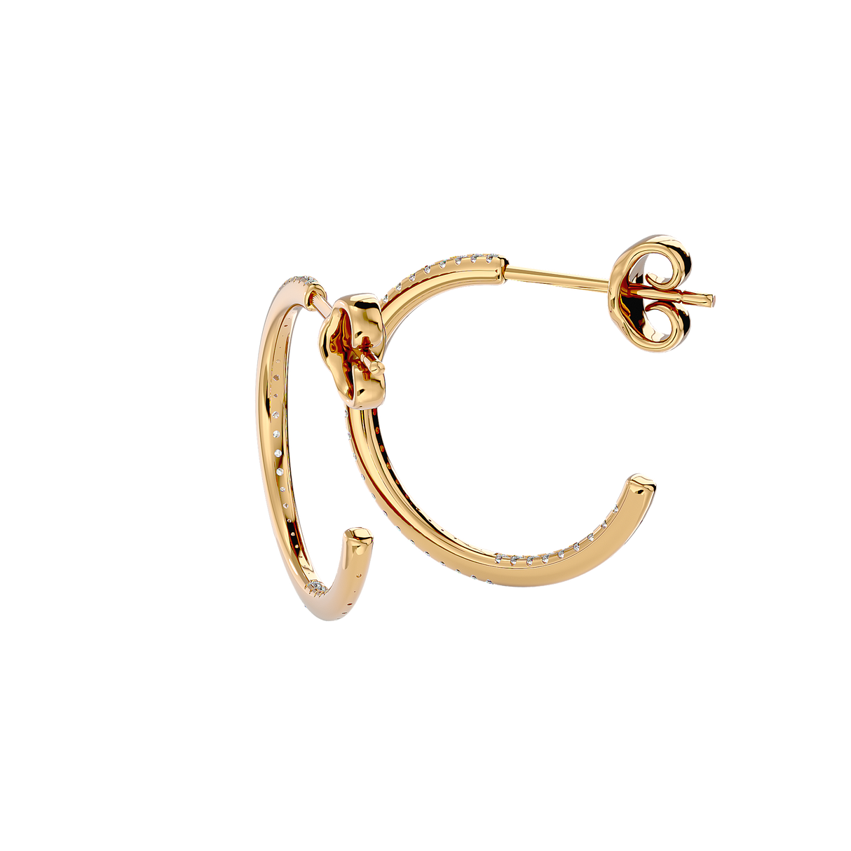 Earrings 0.5 ct
