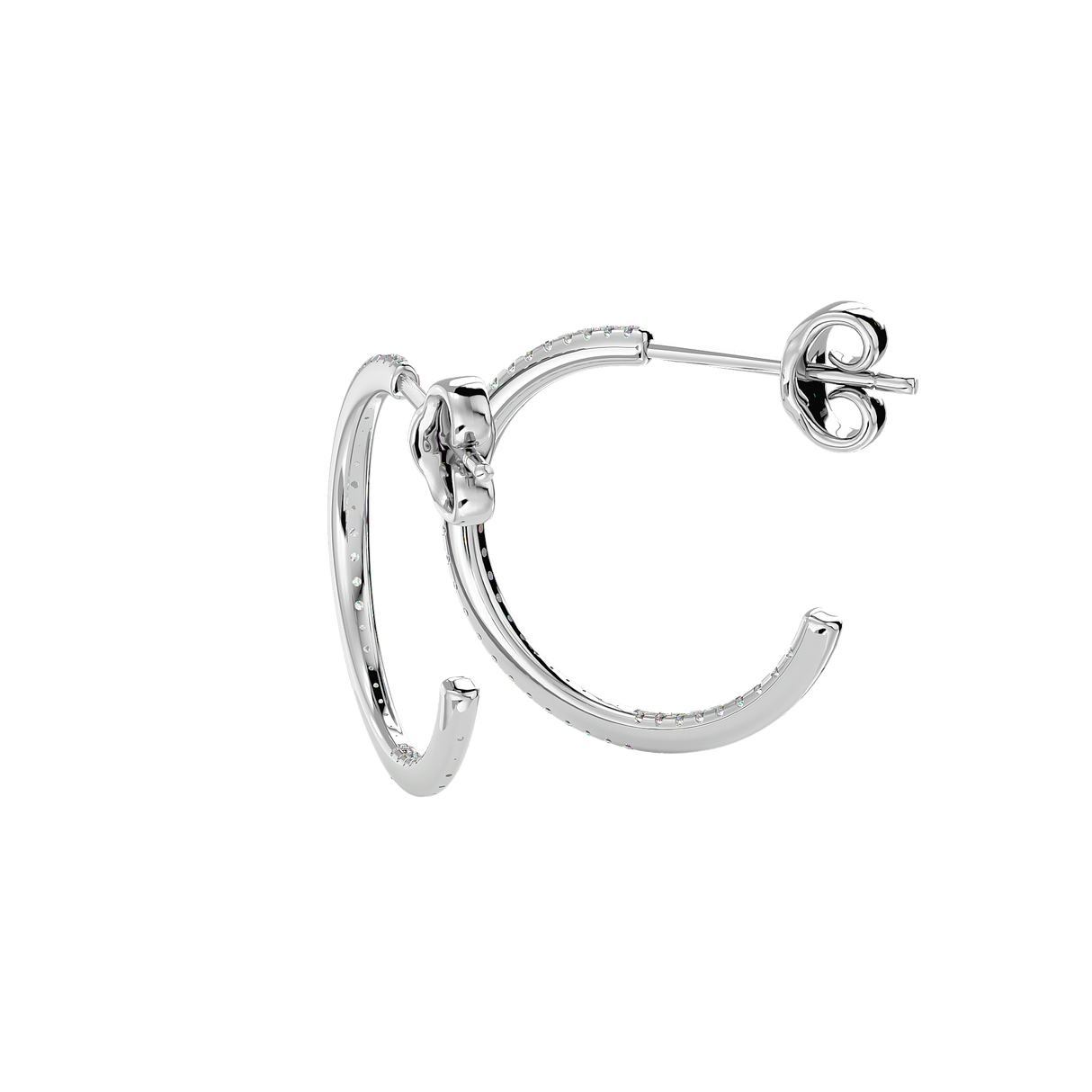 Earrings 0.5 ct