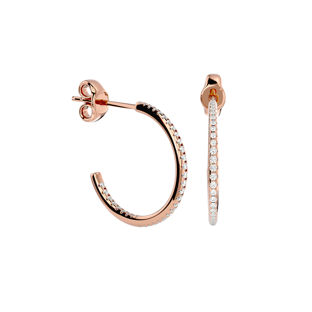 Earrings 0.5 ct
