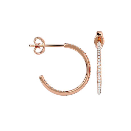 Earrings 0.5 ct