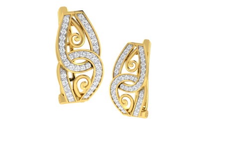 Earrings 0.6 ct