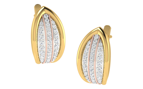 Earrings 0.8 ct