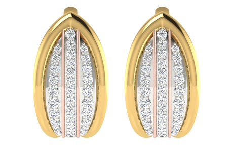 Earrings 0.8 ct