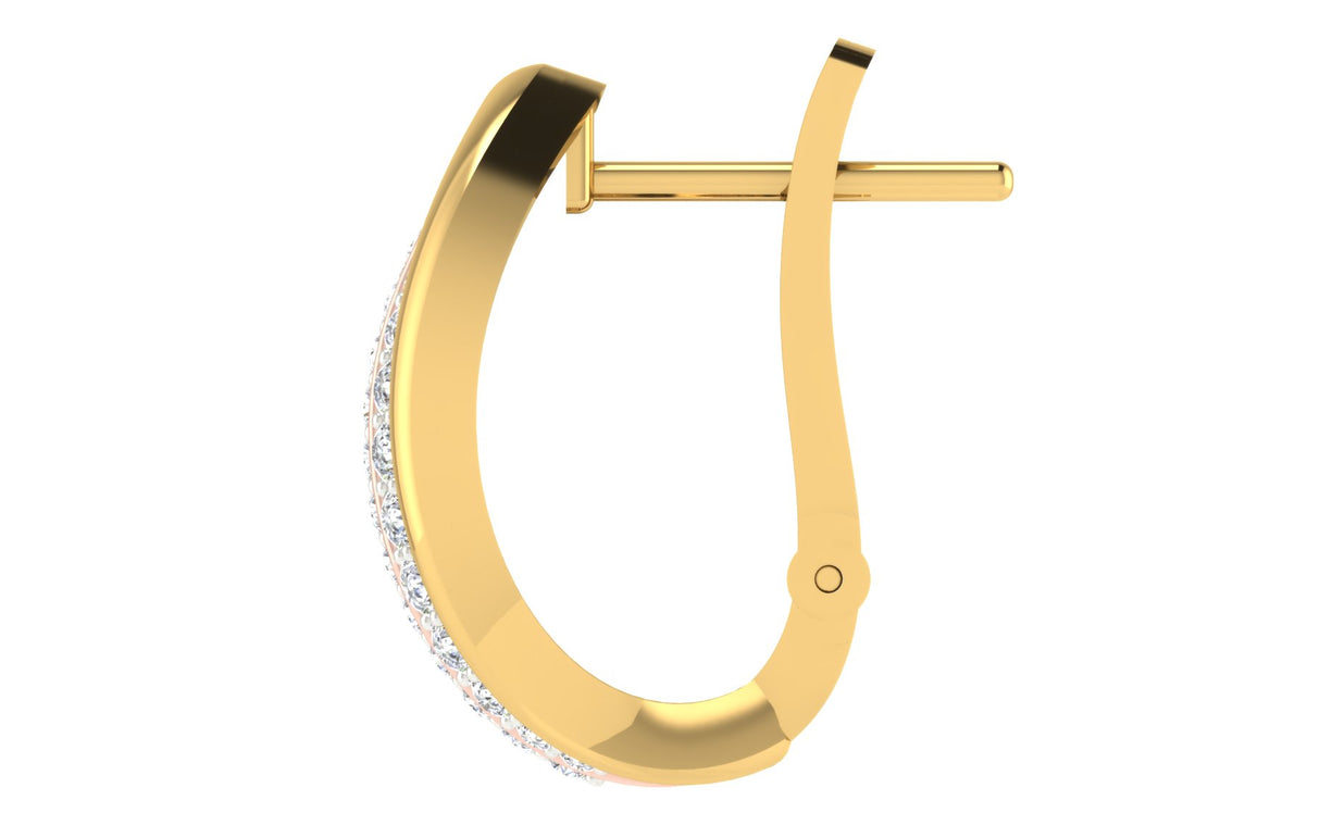 Earrings 0.8 ct