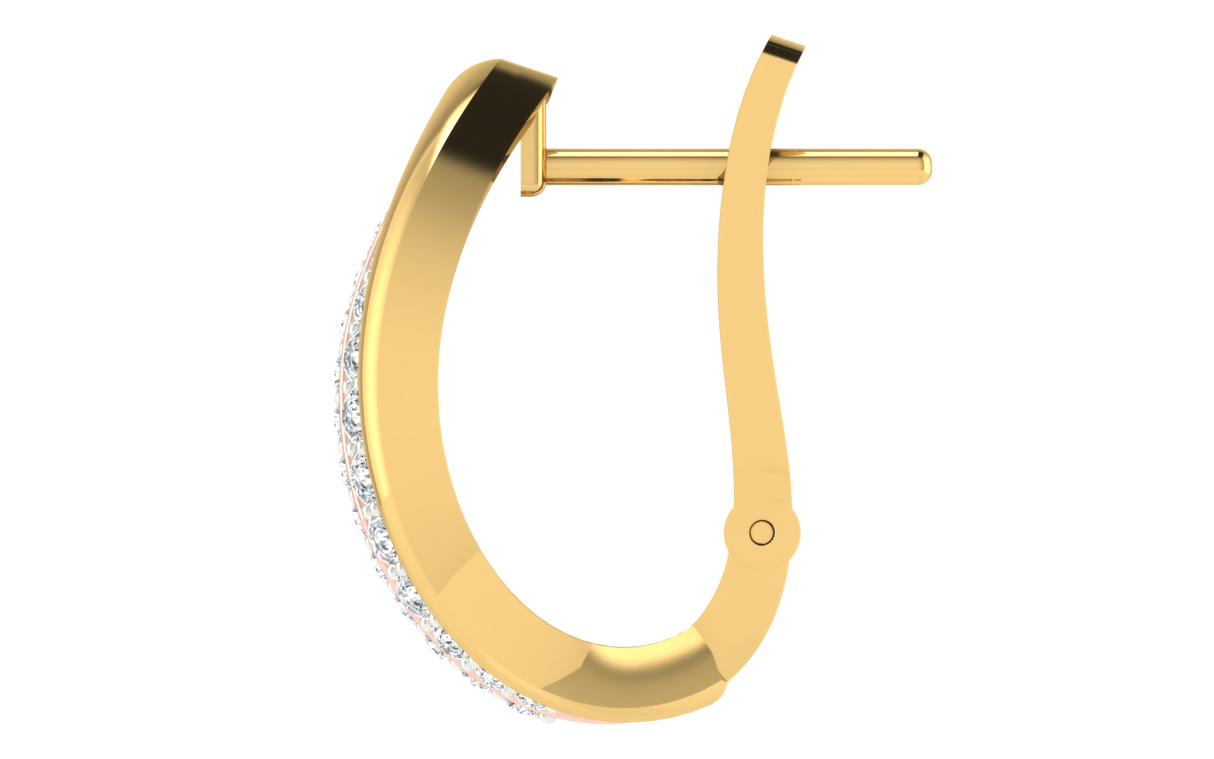 Earrings 0.8 ct