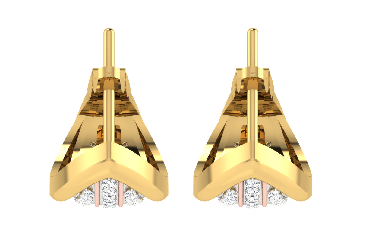Earrings 0.8 ct