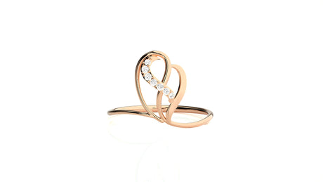 Enchanted Bloom Diamond Ring 0.12 ct