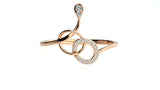 Delicate Diamond Ring 0.12 ct