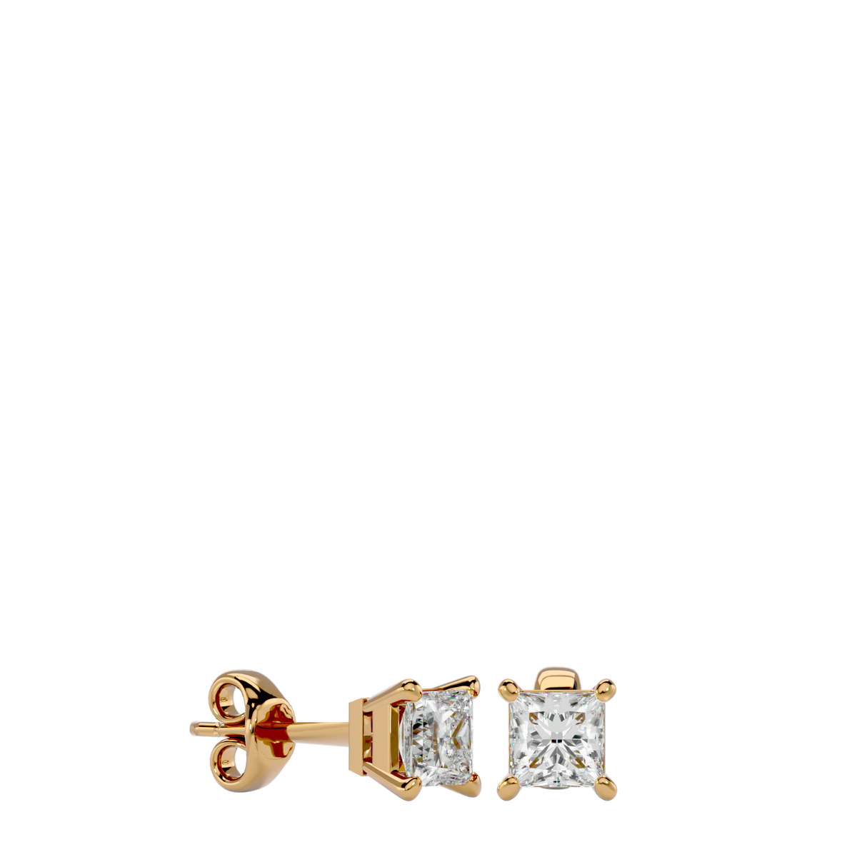 Earrings 1 ct