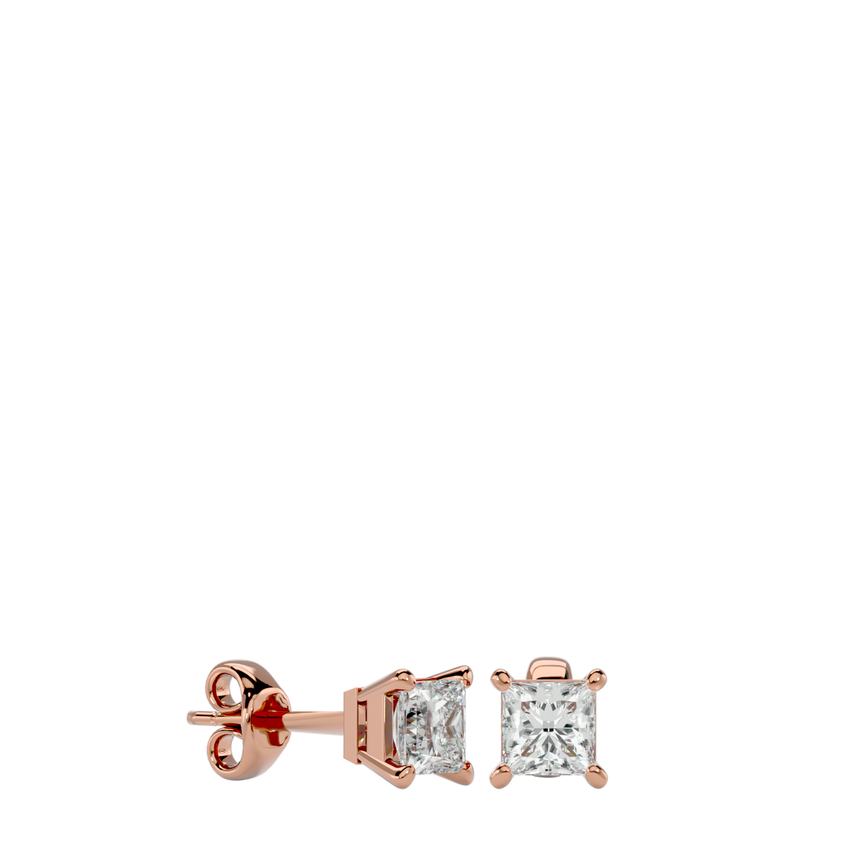 Earrings 1 ct