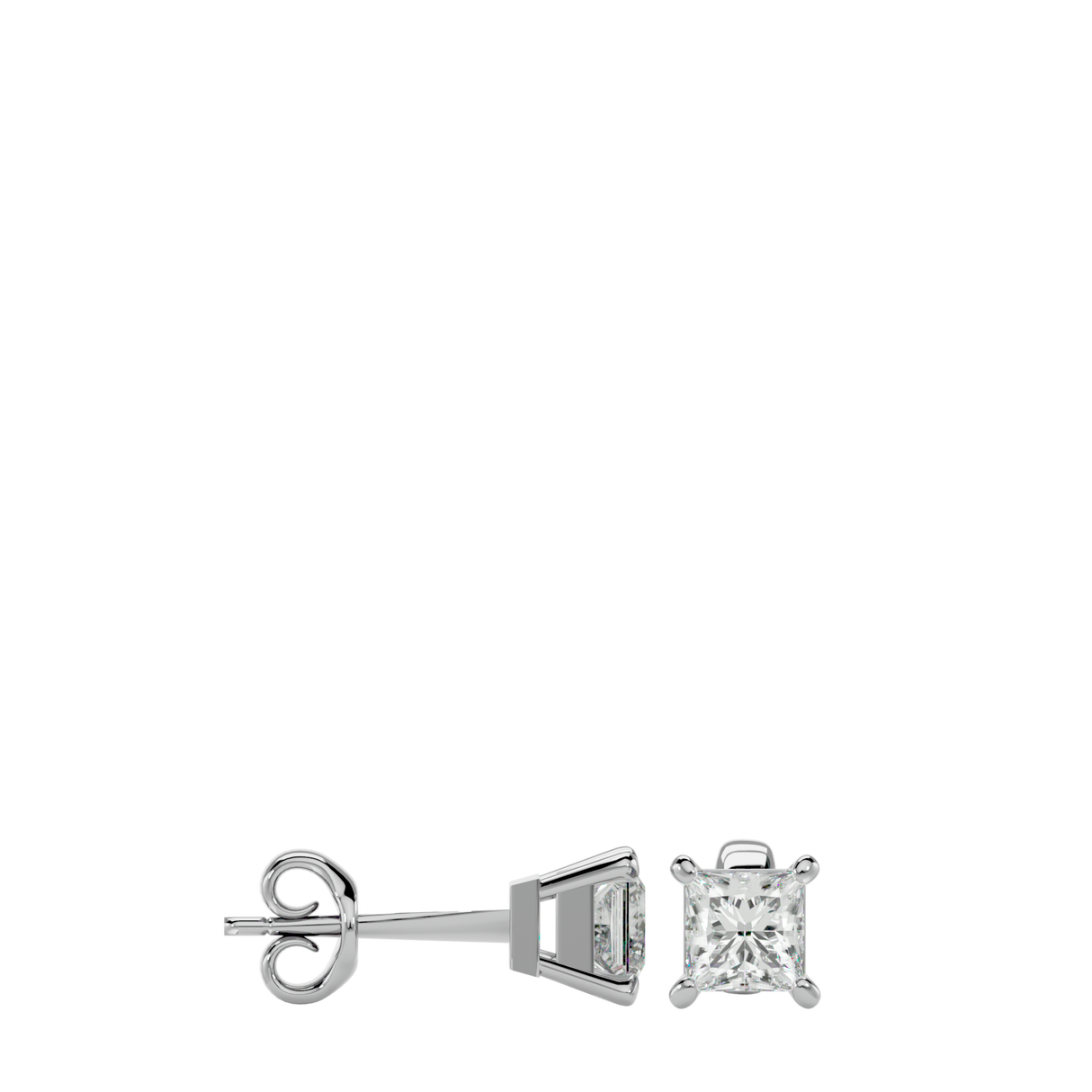 Earrings 1 ct