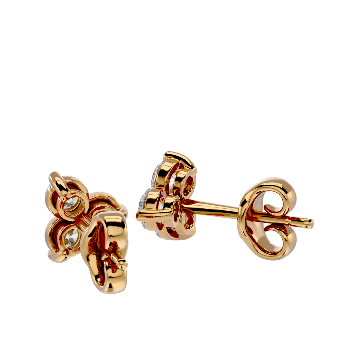 Earrings 0.6 ct