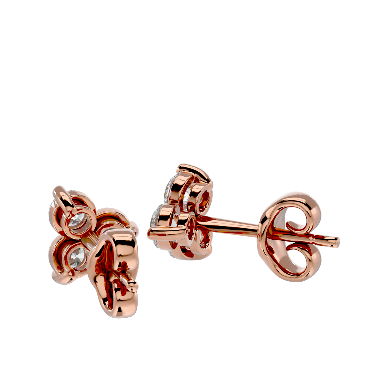 Earrings 0.6 ct