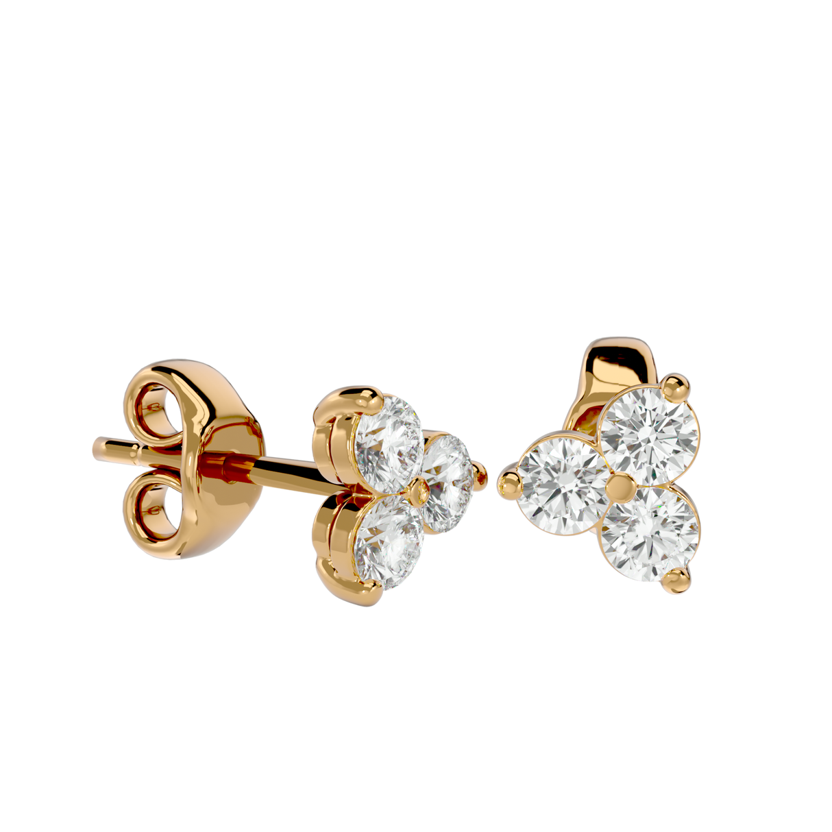 Earrings 0.6 ct