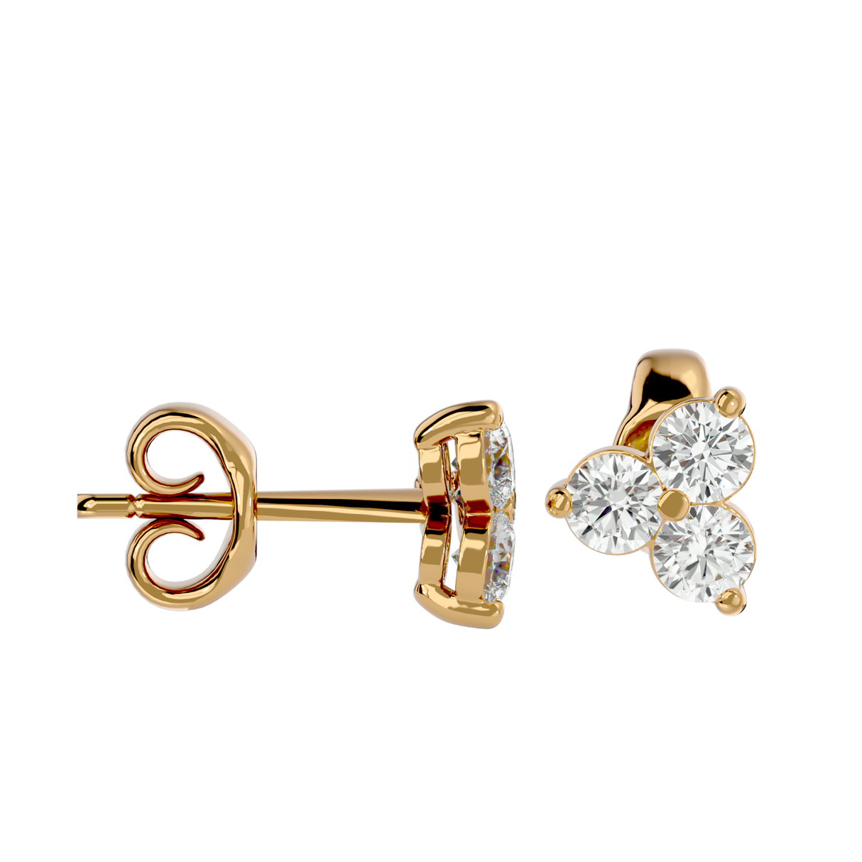 Earrings 0.6 ct