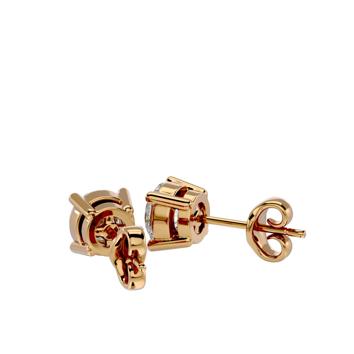 Earrings 1 ct