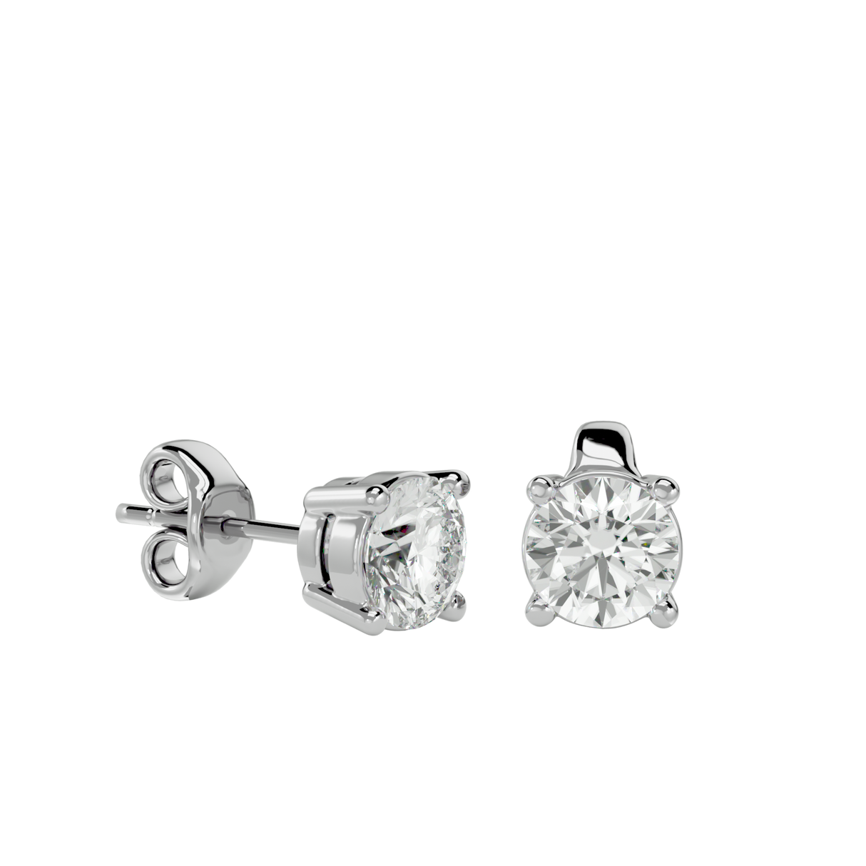 Earrings 1 ct