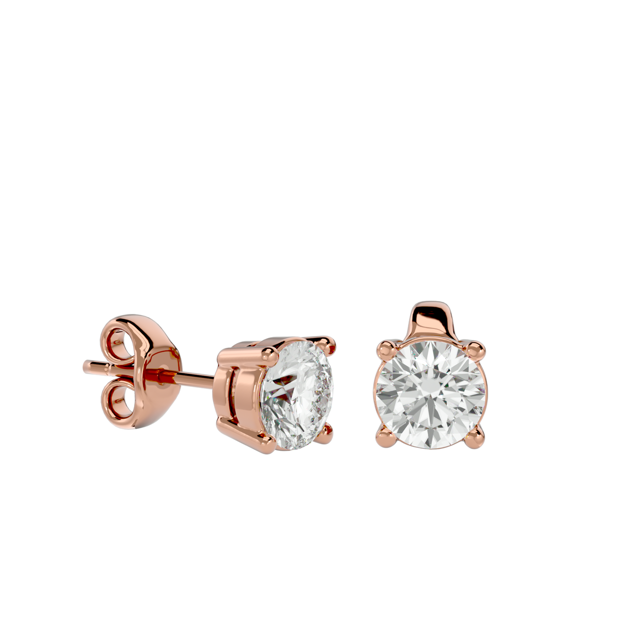 Earrings 1 ct