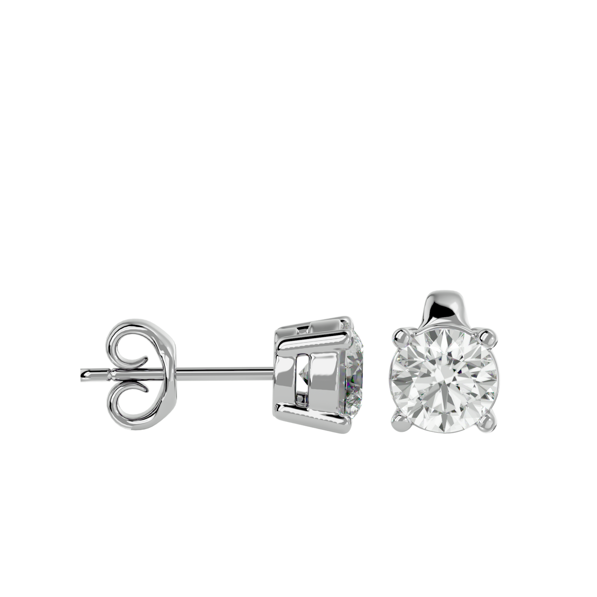 Earrings 1 ct