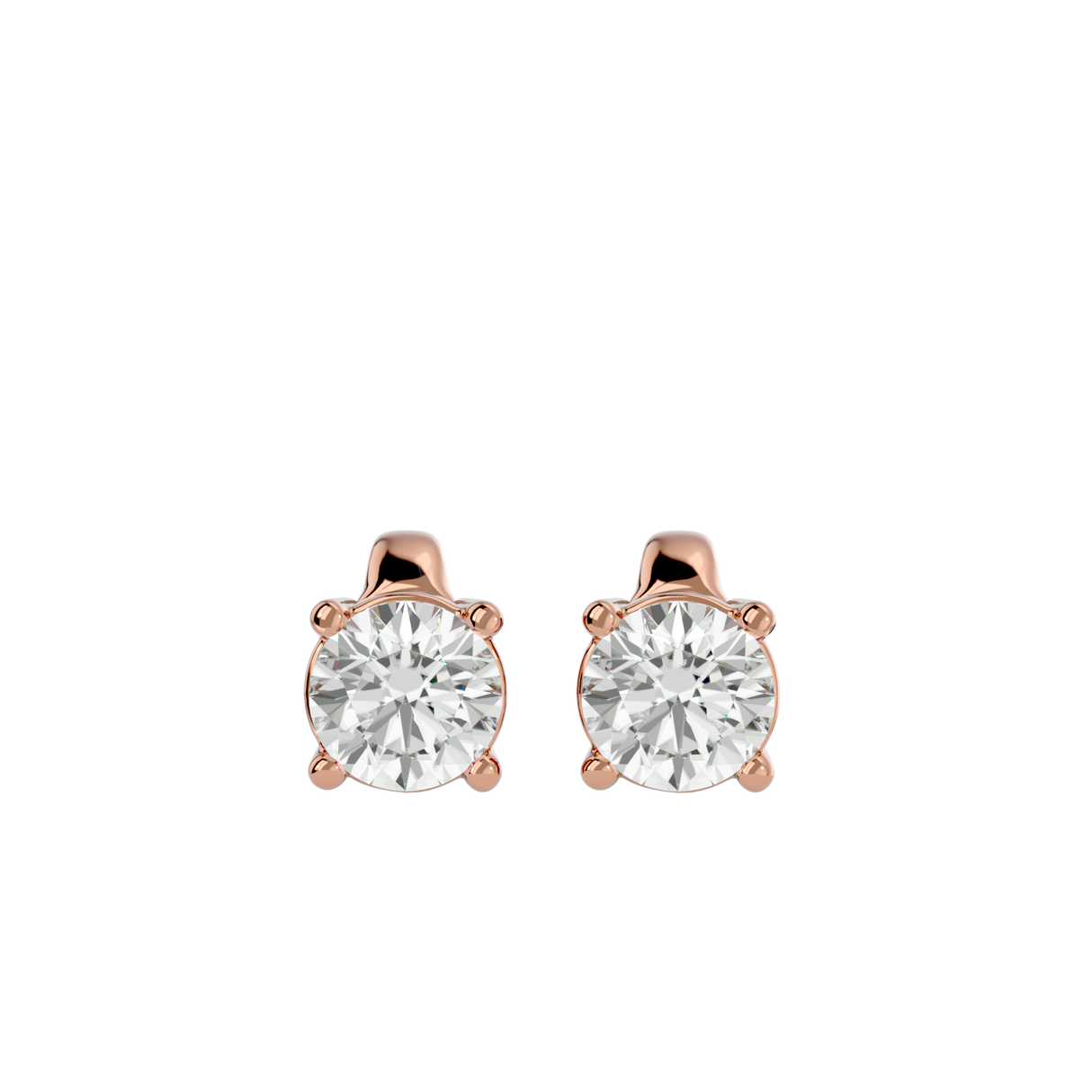 Earrings 1 ct