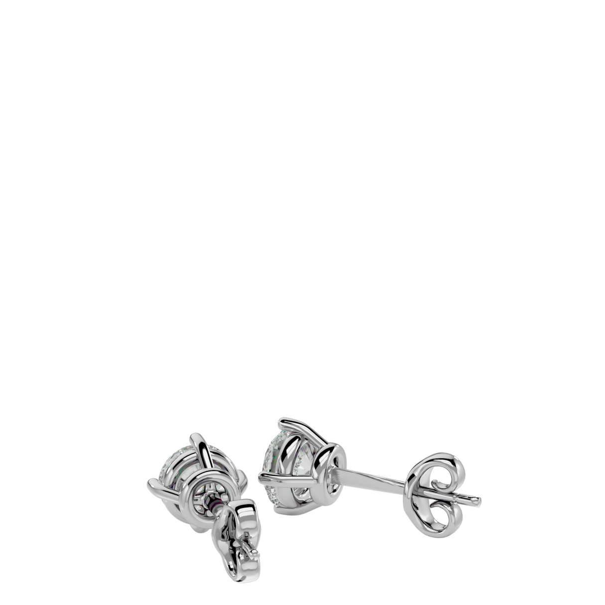 Earrings 1 ct